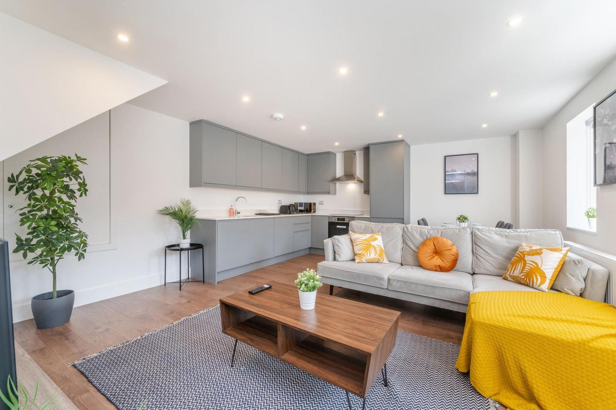 Modern London Home - 2 Bedrooms 2 Bath - Battersea, Vauxhall & Nine Elms Station Bagian luar foto