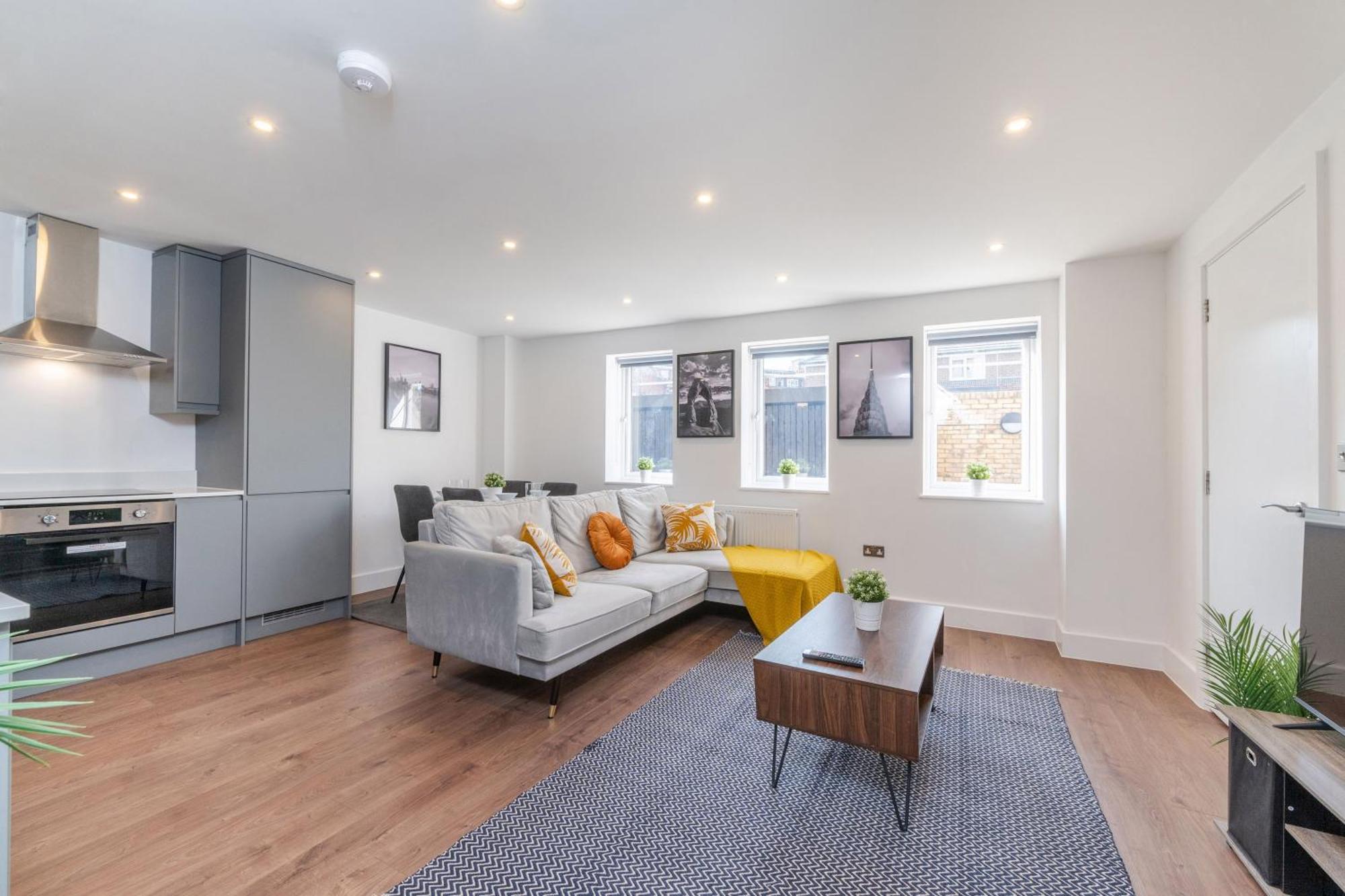 Modern London Home - 2 Bedrooms 2 Bath - Battersea, Vauxhall & Nine Elms Station Bagian luar foto